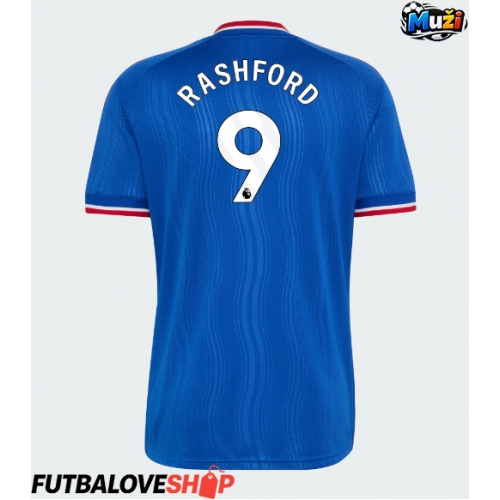 Dres Manchester United Marcus Rashford #9 Preč 2026-27 Krátky Rukáv